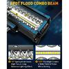 NAOEVO 12 Inch Car LED Light Offroad 4x4 Spotlights Fog Lamp WorkLight LED Bar For Truck Tractor Boat motorcycle Headlights