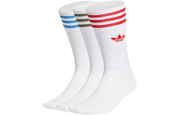 adidas Оригинальные носки для бега унисекс для пары GN3075