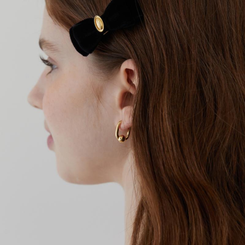 TATIANA (Set) Cute Ribbon Hair Pinch Pin Set HB2215