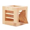 Triangle Wooden Brain Teaser Puzzle Cage Unlock Cage Apart Triangle Luban Lock  Adult Kids Toys