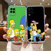 RE53 S-Симпсоны Прозрачный чехол для телефона для Samsung Galaxy A04 A04S A14 A23 A34 A54 M23 M33 M52 M53