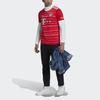 Adidas Домашняя майка ФК Бавария Мюнхен, издание Match Fan Edition, мужские майки сезона 2022-2023, красные H39900