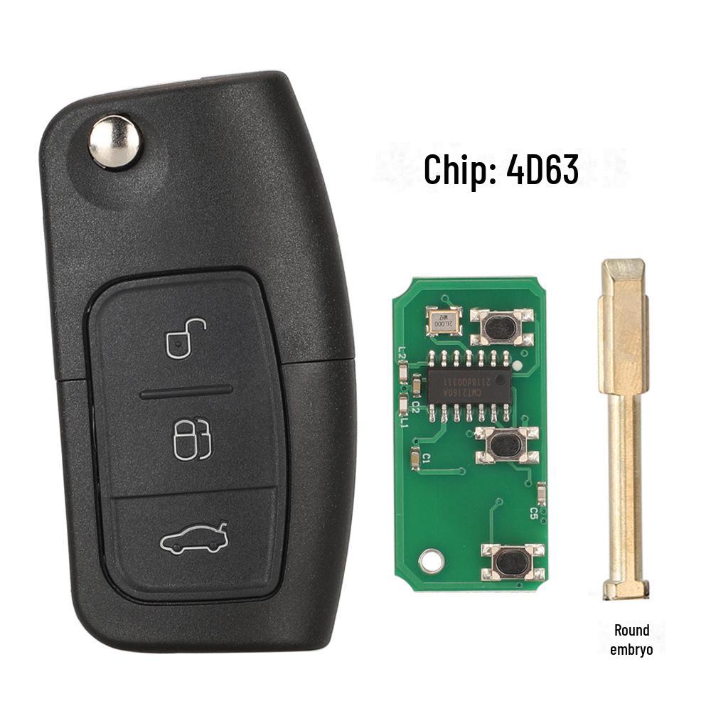 Ford Focus, New Fiesta, Mondeo Key Remote с чипом 4D63 (315/433 МГц)