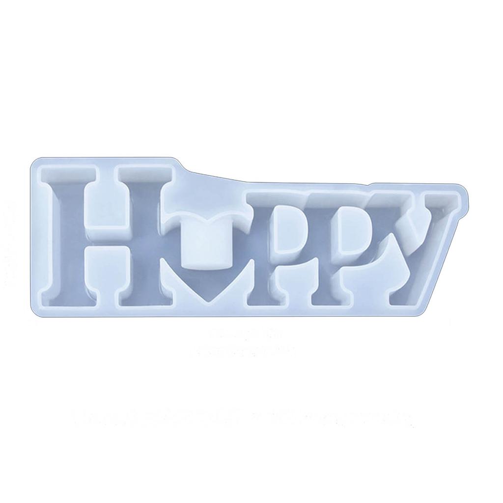 Силиконовая форма для подсвечника с английской буквой, формы для подсвечников, настольное украшение, принадлежности для изготовления гипса, антипригарная форма из смолы