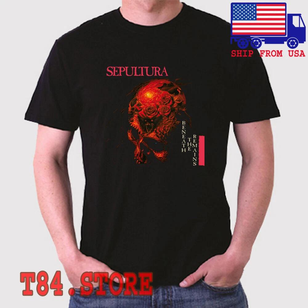 SEPULTURA Beneath The Remains Мужская Черная Размер от S до 5XL