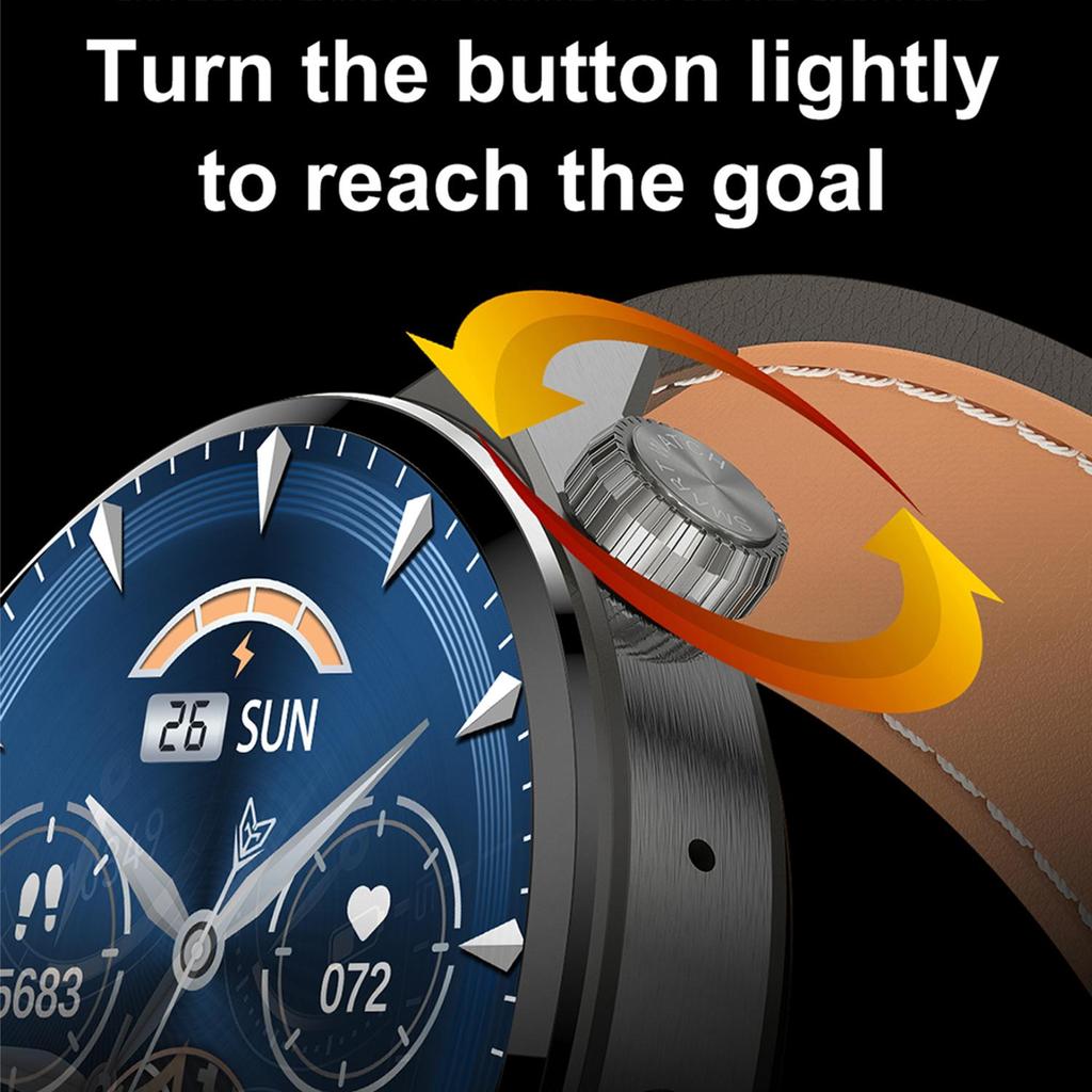 LIGE Wireless Charging Meter Smart Watch Outdoor Sports Fitness Waterproof Watch Bluetooth Call Smart Watch