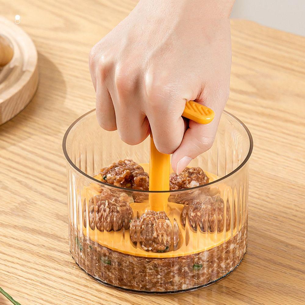 Машина для изготовления фрикаделек из ПЭТ, контейнеры для хранения мясного фарша из ПП, практичный инструмент для изготовления экструдированных фрикаделек