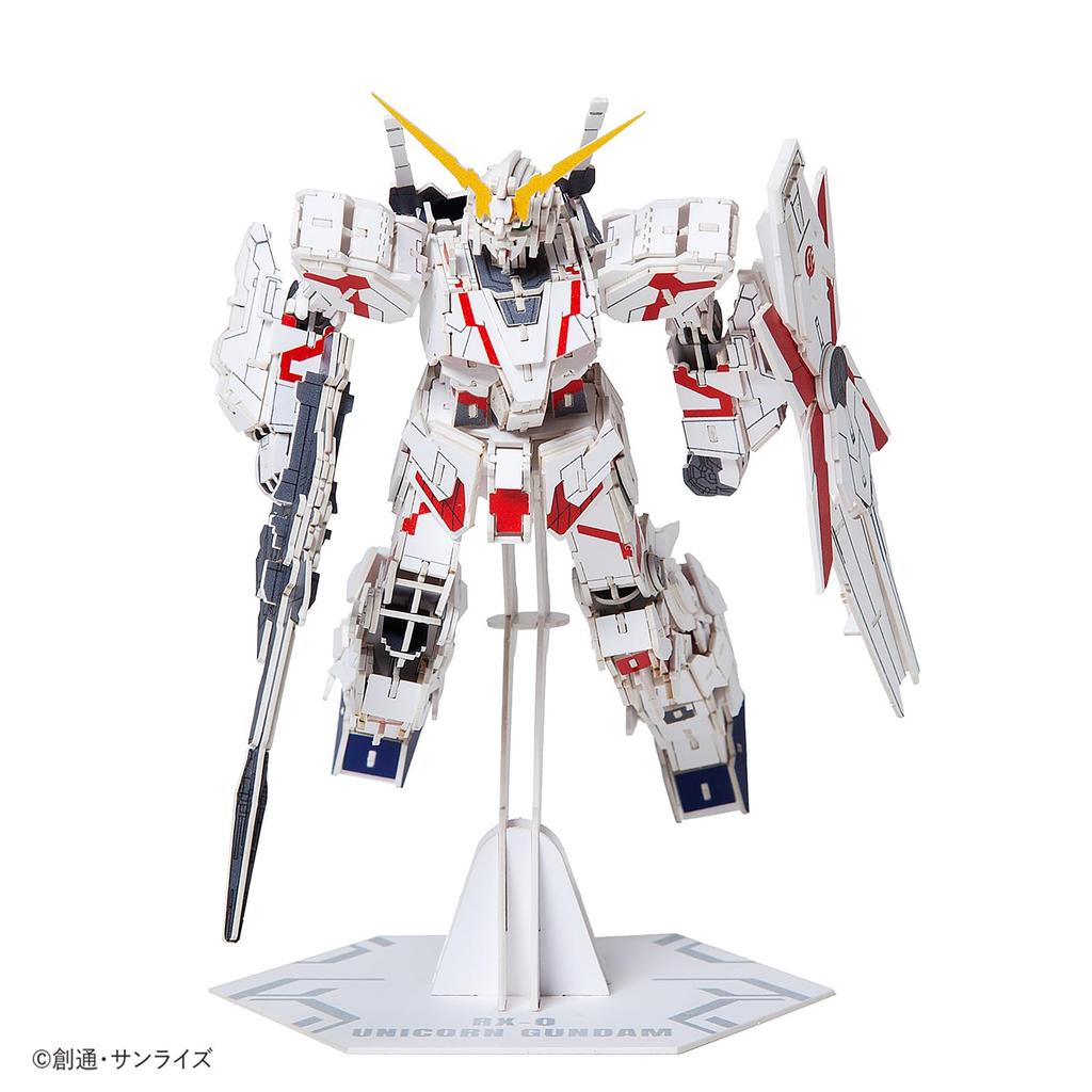 PRO Unicorn Gundam Mobile Suit Gundam Paper 3D 3D Puzzle DIY Craft Kit Идеальная бумажная головоломка для мальчиков, которые любят Gunpla и пластик, или в качестве подарка для