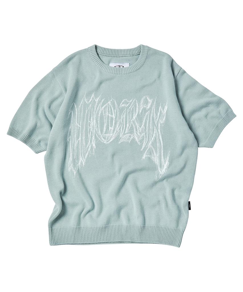TRAVEL Smoked Knit Short Sleeve Mint