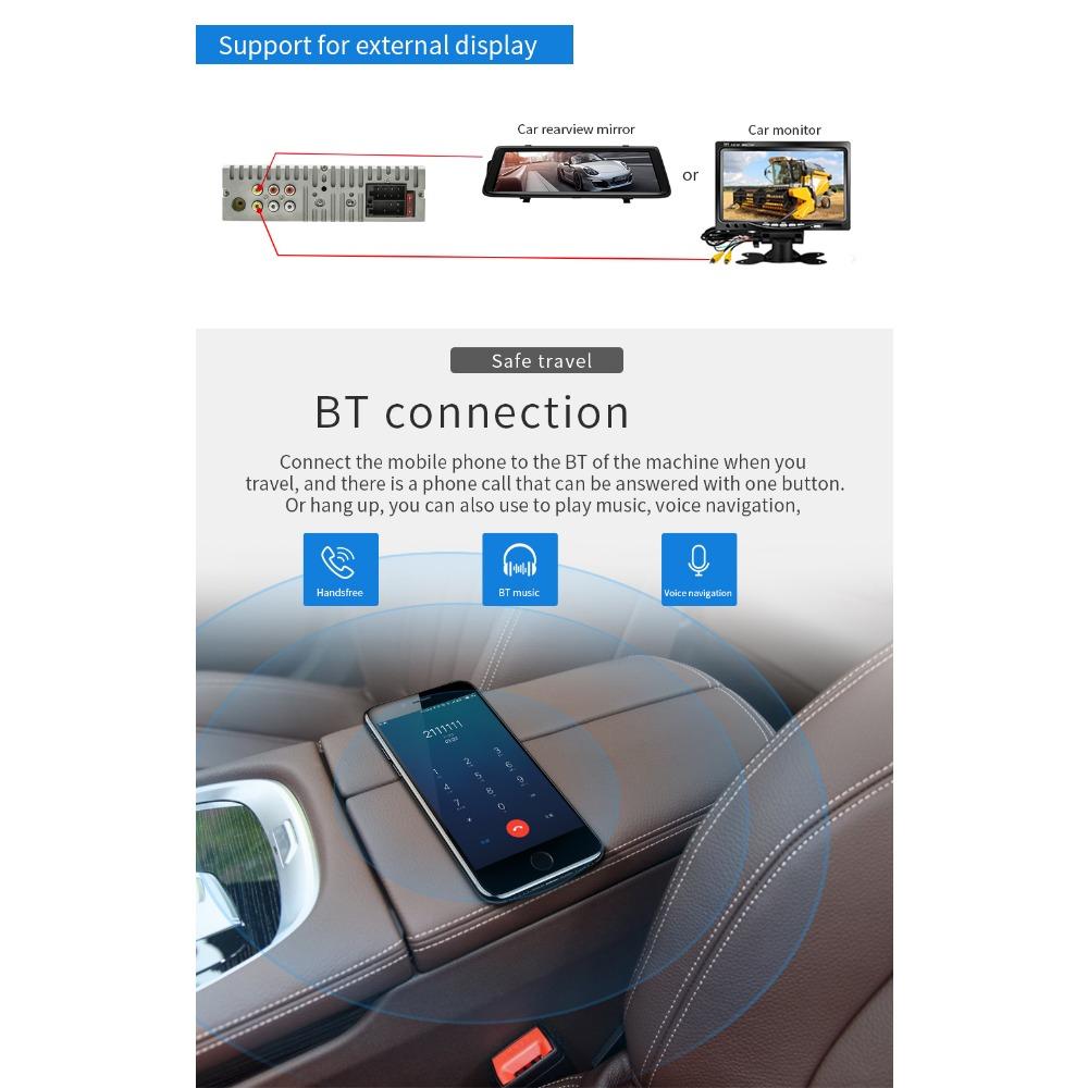 1Din автомобильный DVD-плеер универсальный мультимедийный Bluetooth музыкальный эквалайзер стерео USB TF карта FM AM авторадио AUX вход MP3-плеер