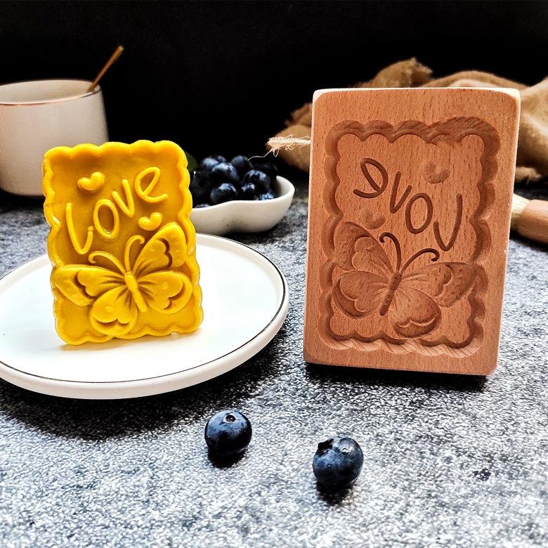 Деревянная форма для печенья, свадебные формы для печенья, цветы, деревья, мультяшные животные, формы для выпечки торта, инструменты для Рождества и Пасхи