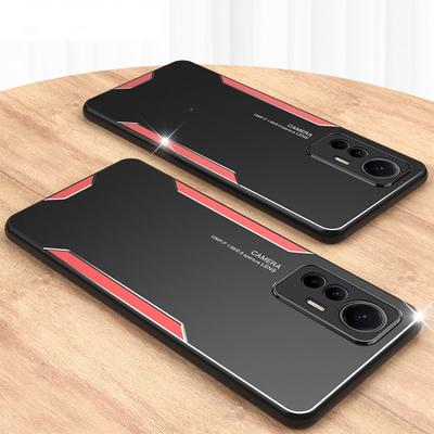 Алюминиевый металлический чехол для Xiaomi Mi 12 Lite 12 Pro 12S Ultra 12T 12X 5G, матовый чехол, силиконовая линза, защитный противоударный чехол для телефона Redmi K50 Ultra