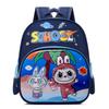 Charming Unisex Preschool Backpack In Pink Blue And Green With Cute Patterns