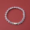 European and American New Bracelet Fashion Ladies Diamond-encrusted Zircon Bracelet for Girlfriend Valentine's Day Gift
