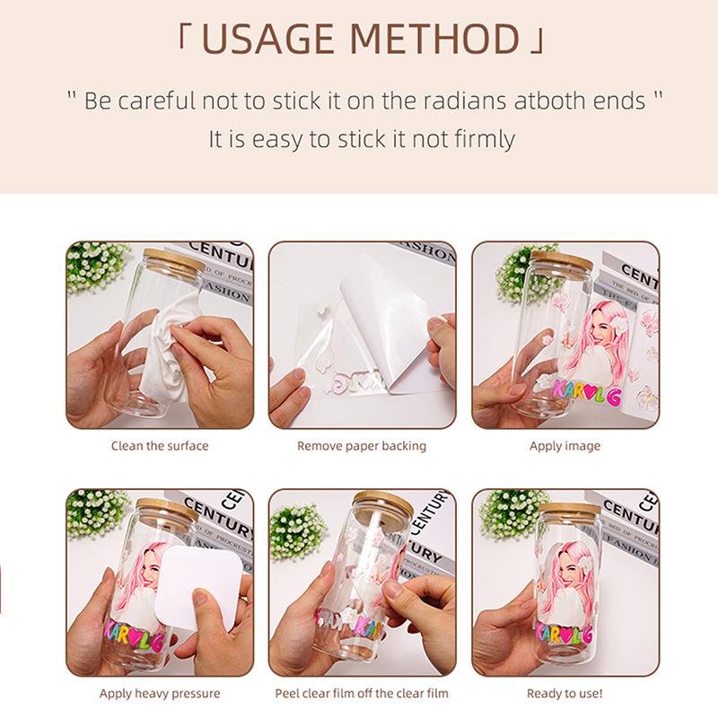 Flowy Bows Uv Dtf Cup Wrap For 16Oz Beer Glass Can Pretty Love Ribbons Cute Girly Cup Wrap Design Uv Dtf Sticker