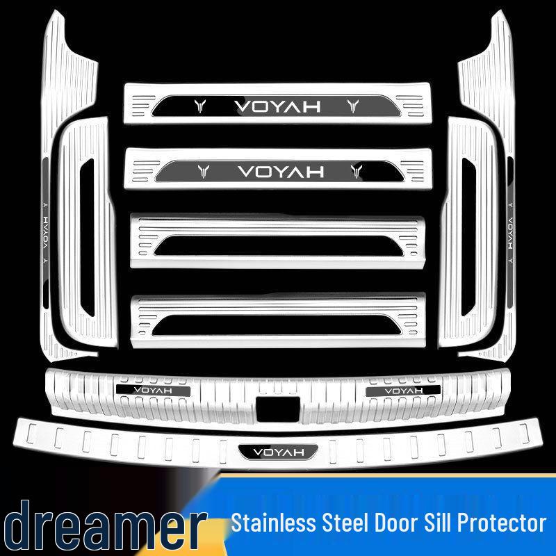 Нержавеющая сталь, защита порогов от царапин для Voyah Dreamer 2022-2025