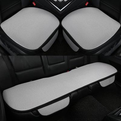 Комплект подушек на сиденье автомобиля Ice Silk — универсальная, нескользящая, дышащая, без спинки, всесезонная охлаждающая подушка.