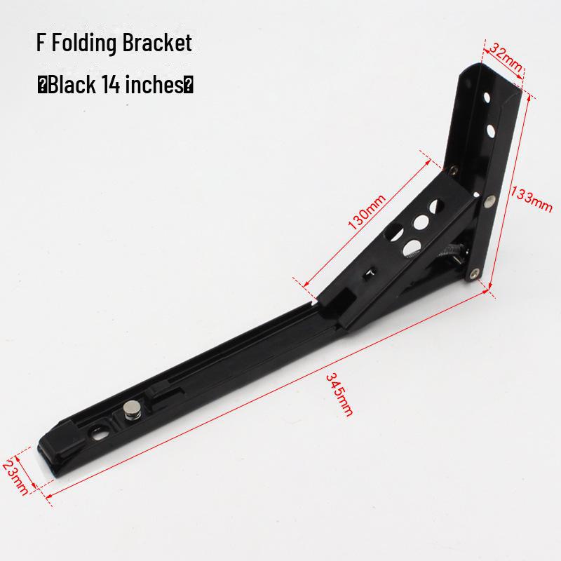 Dinite Heavy-Duty Folding Triangle Shelf Bracket