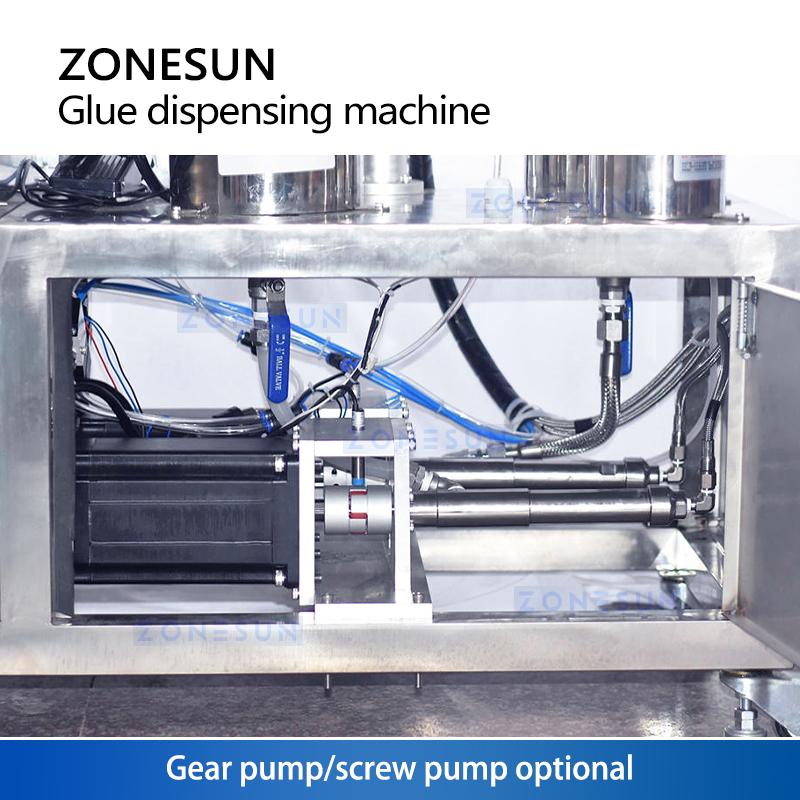 ZONESUN ZS-AGD2 Automatic AB Glue PCB Dispensing Machine Glue Packaging Machine AB Adhesives Dispensing Equipment