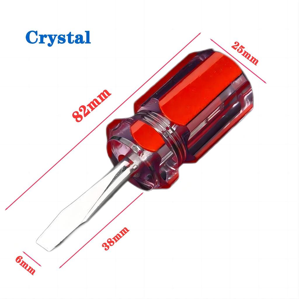 Набор отверток, набор мини-маленьких портативных отверток с головкой редиса, точные инструменты для ремонта автомобиля, ручные инструменты для ремонта с прозрачной ручкой