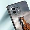 Чехол для телефона с изображением животного Лошадь для Xiaomi Mi 17 15 14 13 12 11 Ultra 15T 14T 13T 12T 11T Pro Lite 5G Мягкий ТПУ Корпус Fundas Capas