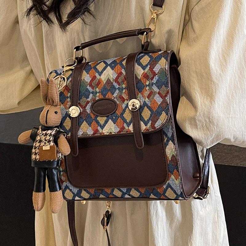 Высококачественный нишевый рюкзак для женщин, новая модная сумка через плечо для женщин, модная универсальная модная сумка на одно плечо