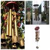 Yard Garden Bronze Bells Wind Chimes