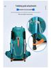 Water-Resistant Multifunctional Hiking & Camping Backpack