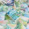 200 Sheet Four Seasons Landscape Material Paper Decor Diary Album Scrapbooking Material Background Paper Junk Journal Supplies