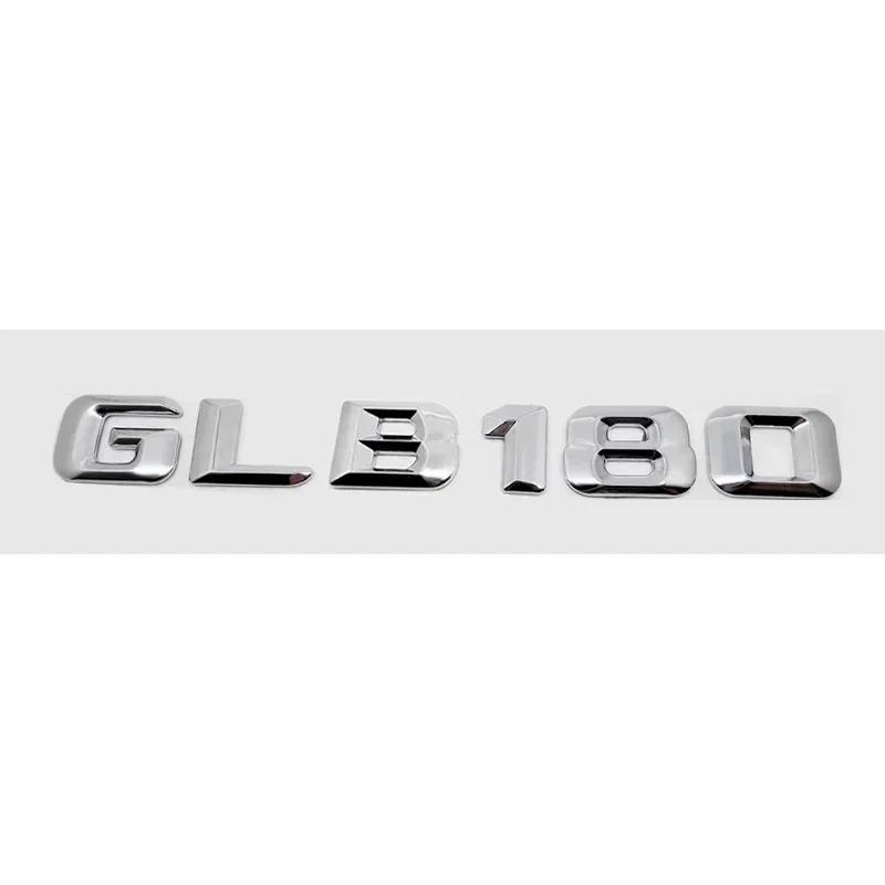 Car Letter Sticker Rear Emblem for Mercedes Benz GLB180 GLB200 GLB220 GLB250 GLB260 GLB300 GLB350 GLB400 GLB450 Trunk Decal