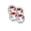 2026 Alloy Car Wheel Tire Valve Stem Caps Covers For S1 Sline R8 B6 Quattro TT A4 A5 A6 A3 A1 A7 S6 S8 S4 S2 RS3 RS5 Q3 Q5 Q7 2x
