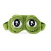 Shade Eye Patch Women Men Soft Portable Blindfold Travel Eyepatch3D Sad Frog Sleep Mask Natural Sleeping Eyeshade Cover