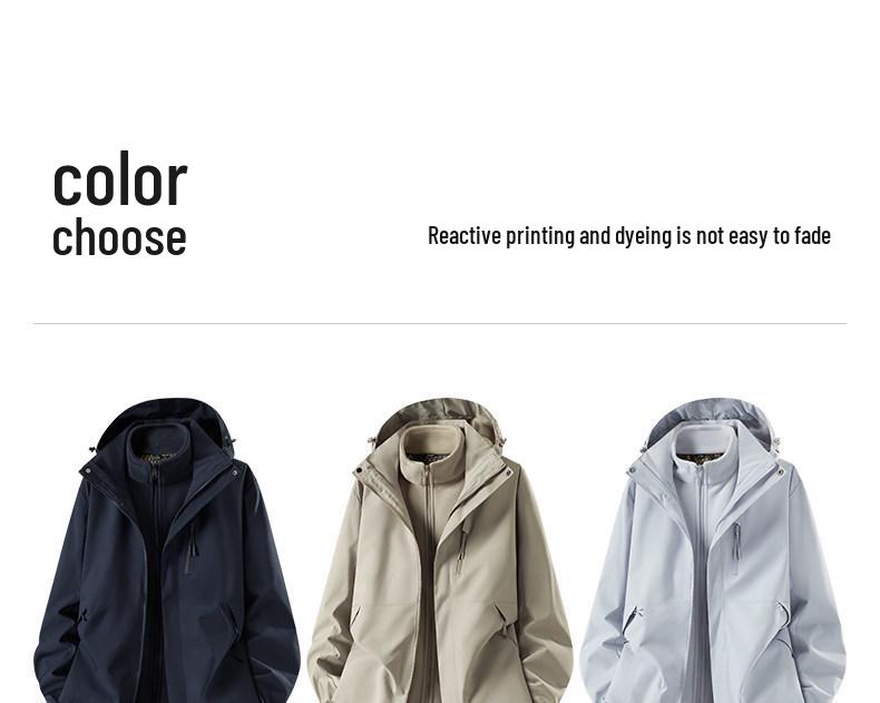 Универсальная альпинистская куртка BMW 3-в-1 с индивидуальным логотипом - Верхняя одежда для осени/зимы для 4S-магазина или командной спецодежды