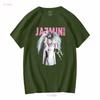Классическая футболка Jazmin Bean Singer Горячий черный S 234XL A730 винтажная Стильная уличная одежда Повседневная мужская мода Удобная