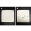 10pcs/set Plastic Concealed Box Cover Easy Installation 86 Type Wall Cover Dustproof Decorative Cover Plate Home Decoration