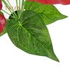 1 Pc Artificial Plants Red Anthurium Fake Flowers Lifelike Indoor Decoration Decor