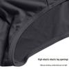 Men's Seamless Breathable Summer Briefs - Solid Color, Plus Size