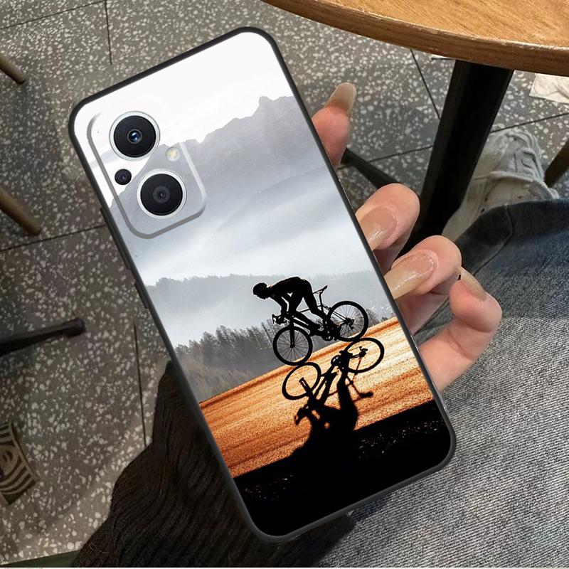 Cycling Bike Case For OPPO Reno 10 Pro 4 5 6 7 8 Lite 8T 4Z 5Z OPPO Find X5 Lite X2 X3 Neo X6 Pro Cover