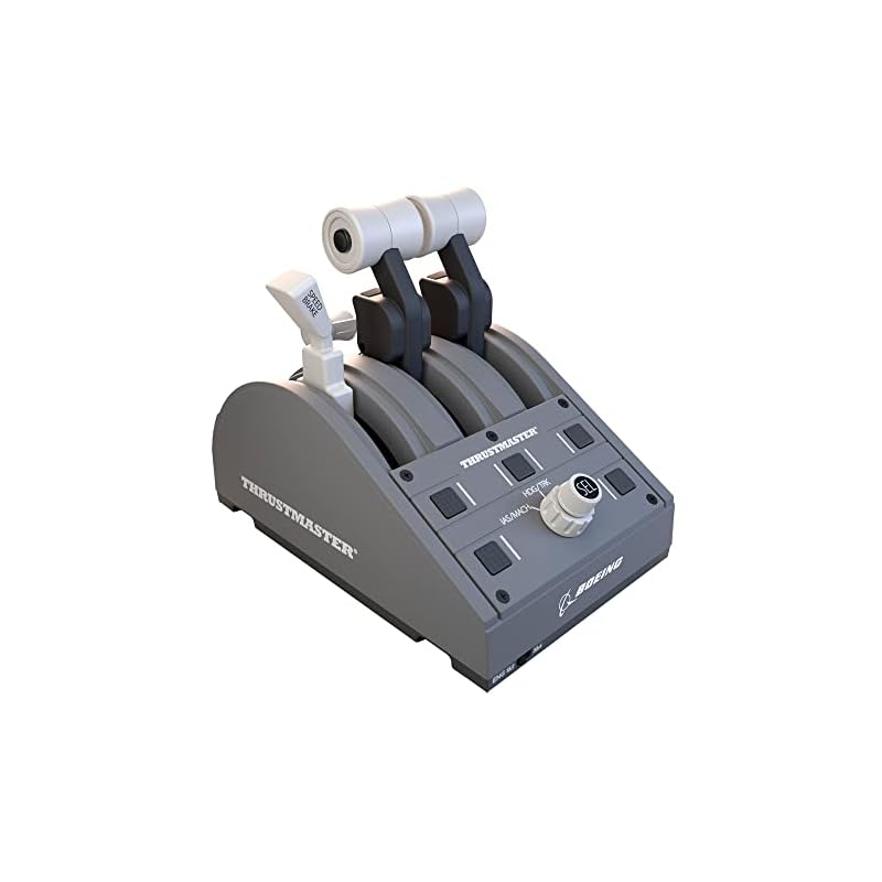 [Официально лицензированный продукт Boeing/Xbox] TCA Quadrant Boeing Edition от Thrustmaster - Высокоточный рычаг управления тягой для авиасимуляторов на ПК и