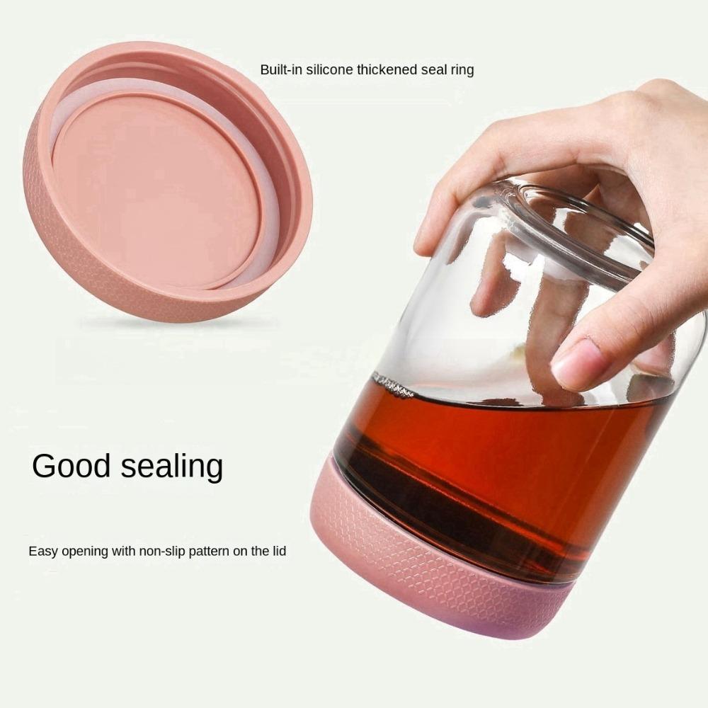 480 мл 16 унций Баночки для приготовления еды с крышками Контейнеры для еды Новая миска для йогурта для закусок, специй, сахара