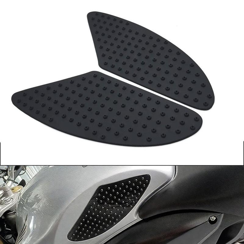 2pcs Motorcycle Gas Knee Non-slip Protection Pad Decal Fuel Tank Side Decoration Stickers Auto Accessories for Kawasaki / Honda