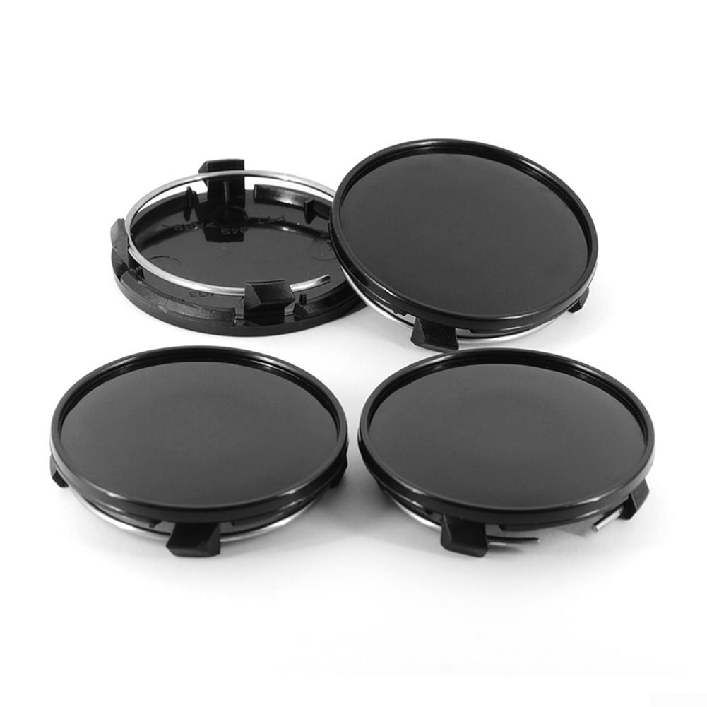 Центральная крышка колеса автомобиля Крышка центра колеса автомобиля из АБС-пластика Крышка центра колеса автомобиля черная