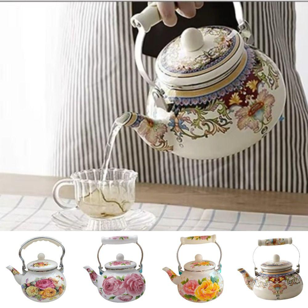 Chinese Style Gas Water Kettle 2.5L Coffee Pot Thickened Tea Jug  Gas Induction Cooker