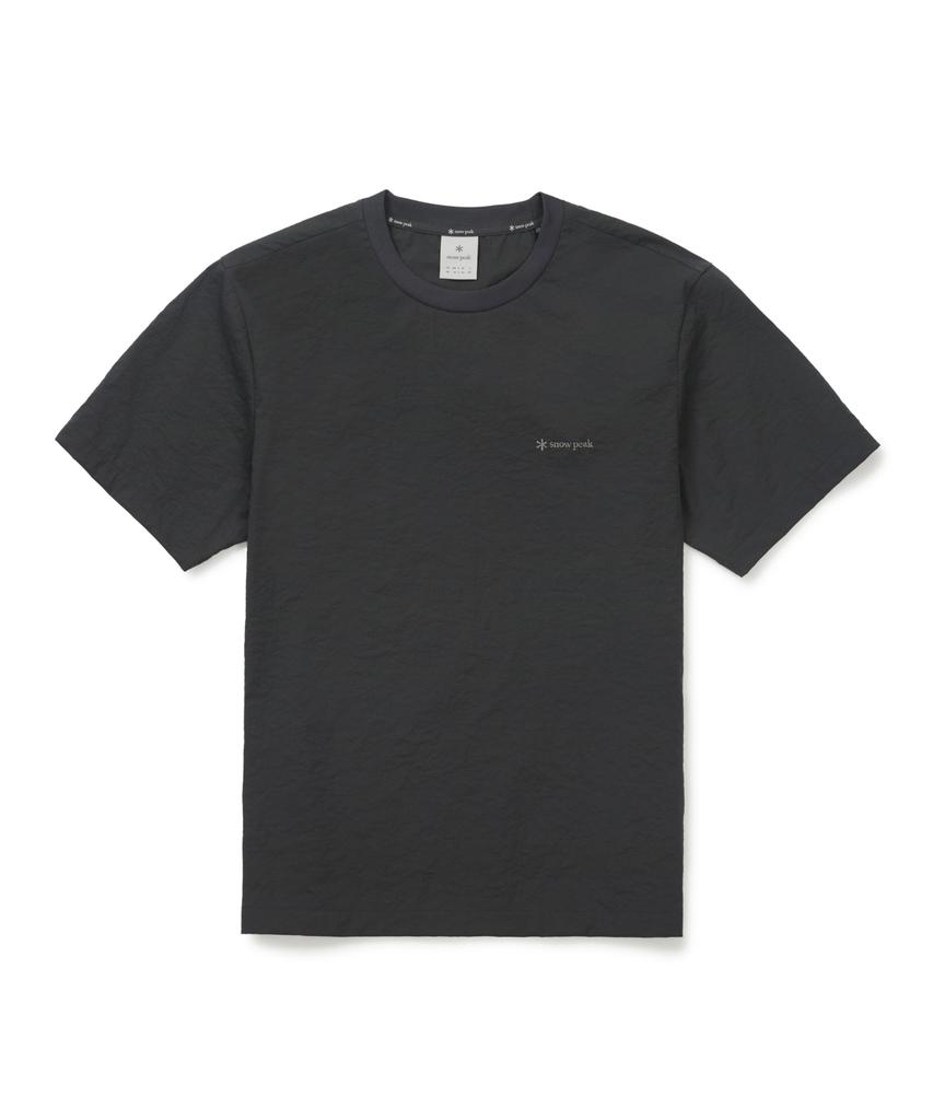 SNOWPEAK APPAREL Футболка с коротким рукавом и круглым вырезом Minute (S26Mmfts72) Древесный уголь