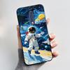 Чехол Для Nokia 5 Эстетичный Модный Милый Кот Мультяшный Черный Мягкий ТПУ Чехол для Телефона Для Nokia 5 Чехол-Бампер TA-1053 TA-1024