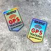 Светоотражающая лазерная наклейка GPS-слежения, водостойкая виниловая наклейка-предупреждение о безопасности для верхней трубы рамы шоссейного велосипеда
