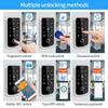 Tuya Bluetooth Клавиатура контроля доступа с подсветкой и сенсорным управлением IP65 Водонепроницаемая RFID 13,56 МГц Клавиатура Биометрический сканер отпечатков пальцев Открыватель двери