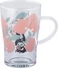 MOOMIN Glass Little My Scandinavian Perfect for Hot Made In Yamaka Heat-Resistant Mug, Design, Approx. 350ml, Style, Drinks, Gift, Japan, Shoten,