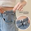 New 1PCS Adjustable Waistband To Change The Artifact Brooch Invisible Jeans Buckle Pin Waist Pin To Prevent Exposure for Women