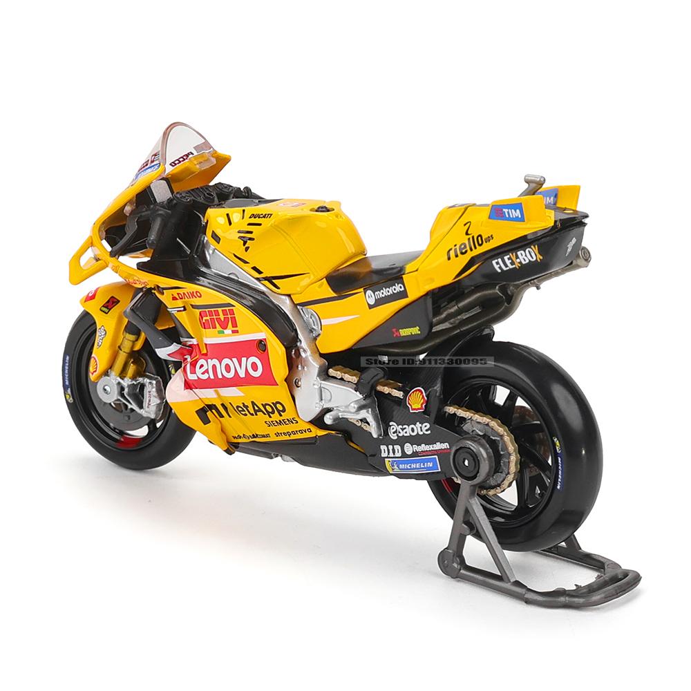 Майсто 1:18 Новых Ducati Lenovo Team #1 Баньяйя Чемпион Moto Gp Гонки Литьевой Сплав Модель Мотоцикла Коллекция Подарок Игрушка